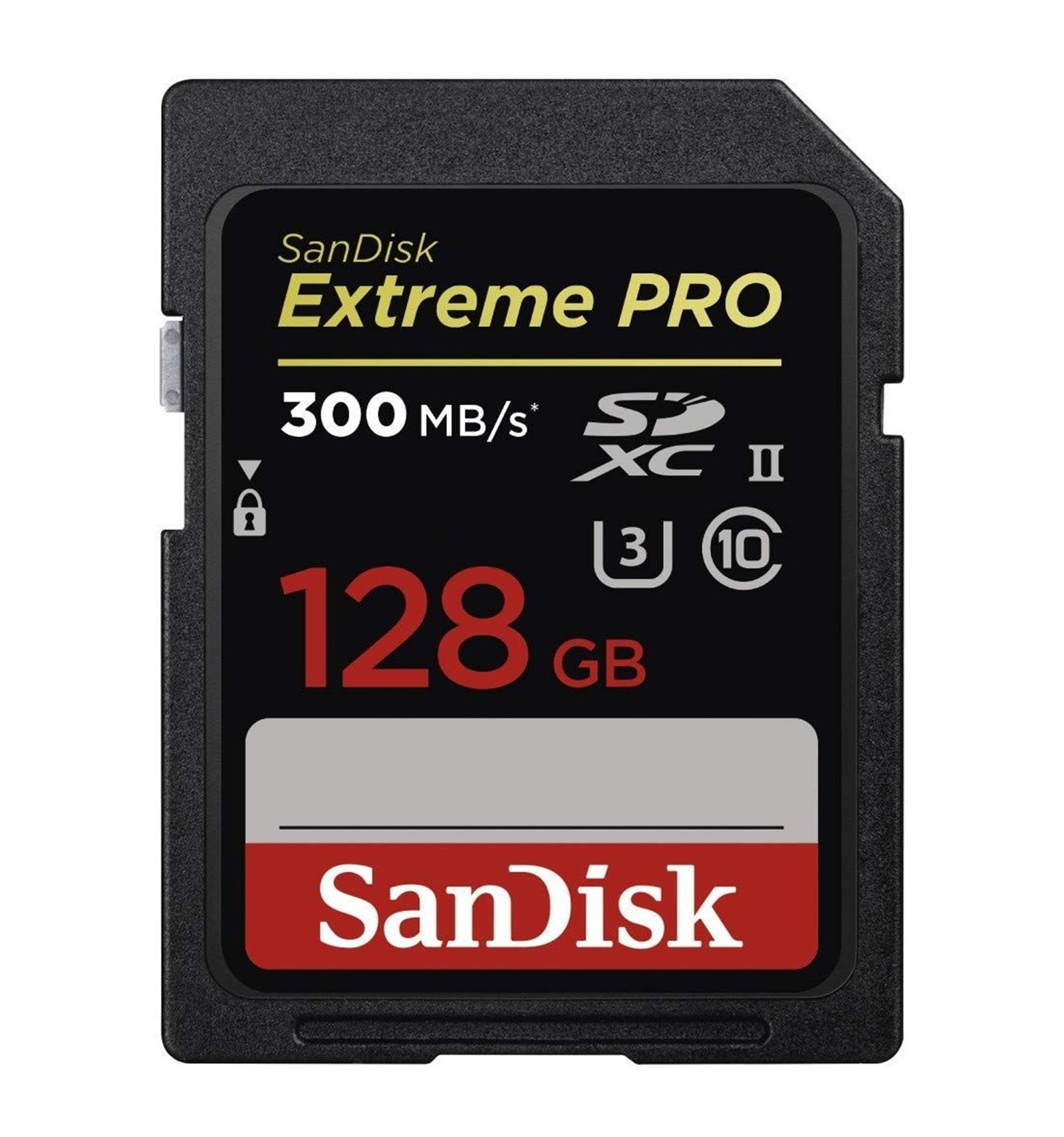 Sandisk 128GB Extreme Pro Scheda SD 300MB/s (U3) SDHC ...